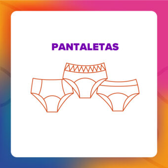 Paquete de 3 pantaletas